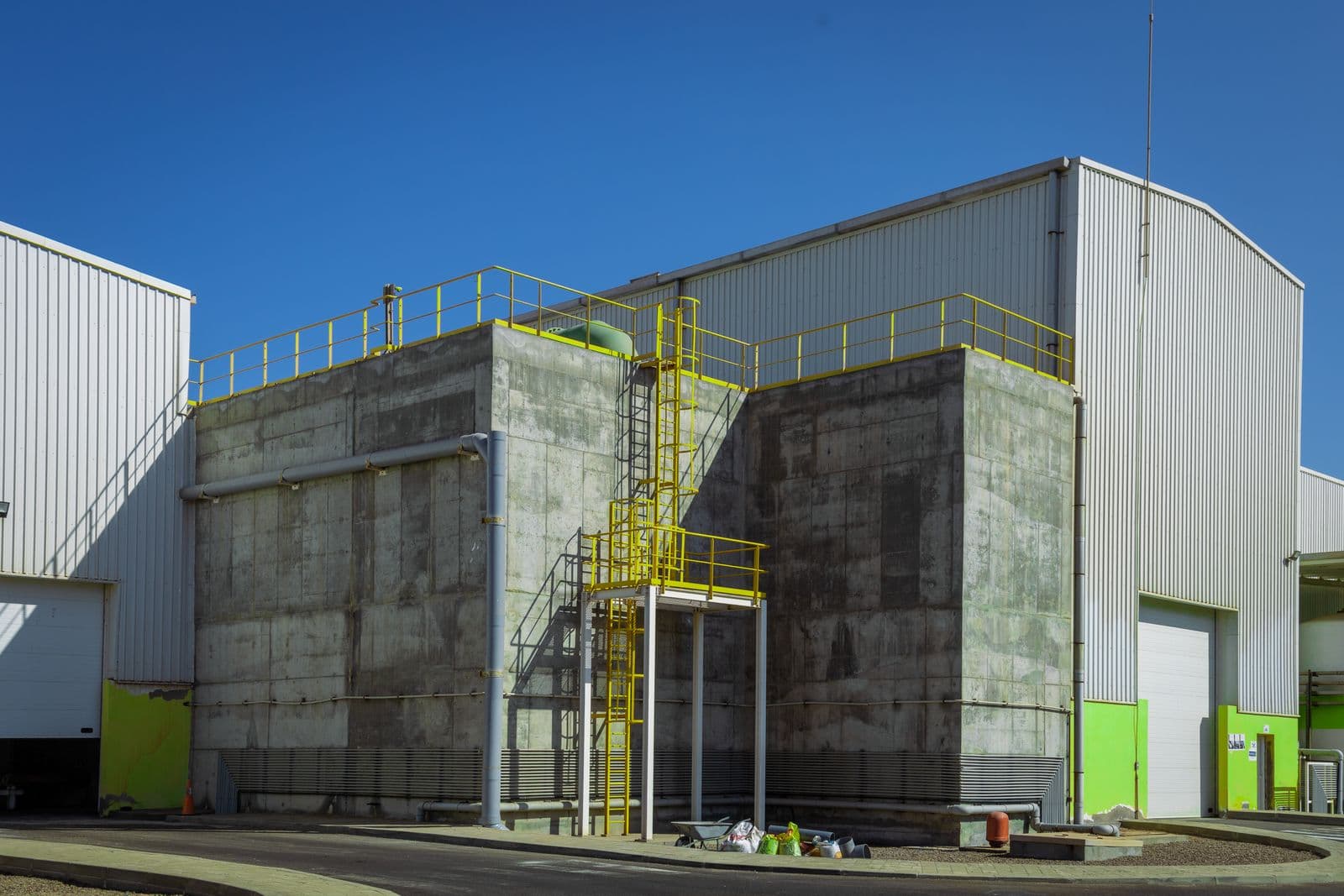 Traitement de façade de bâtiment